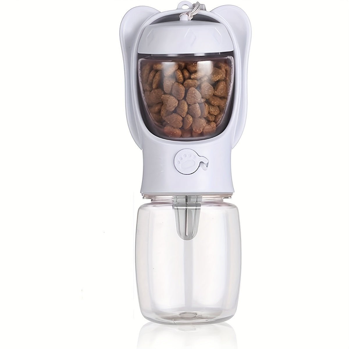 2-in-1 Portable Dog Water Bottle with Food Container